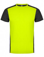 Fluor Yellow 221, Heather Black 243