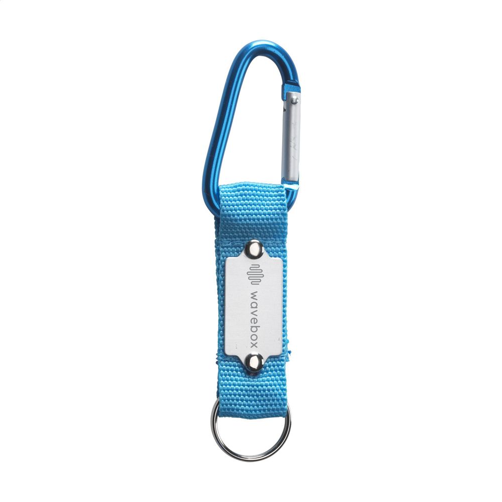 KeyTex Karabinerhaken - hellblau (± PMS 801)