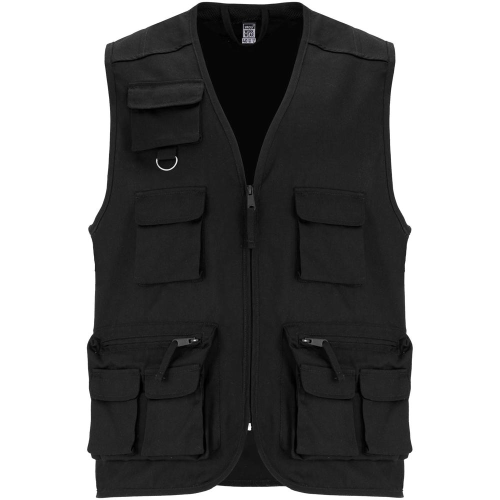 Venera Arbeitsweste mit V-Ausschnitt und mehreren Taschen, 200 g/m2 