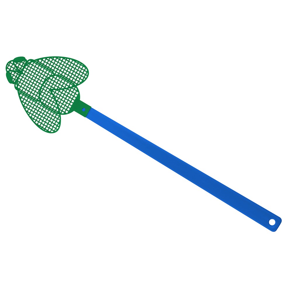 Fliegenklatsche "Brummi" - blau/grün