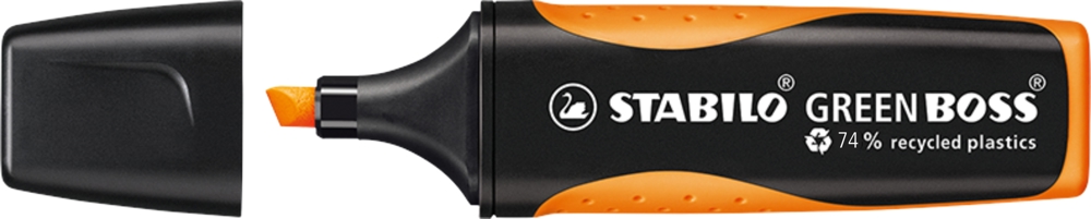 STABILO GREEN BOSS Leuchtmarkierer, gelb - Orange STABILO GREEN BOSS Leuchtmarkierer, gelb - Orange