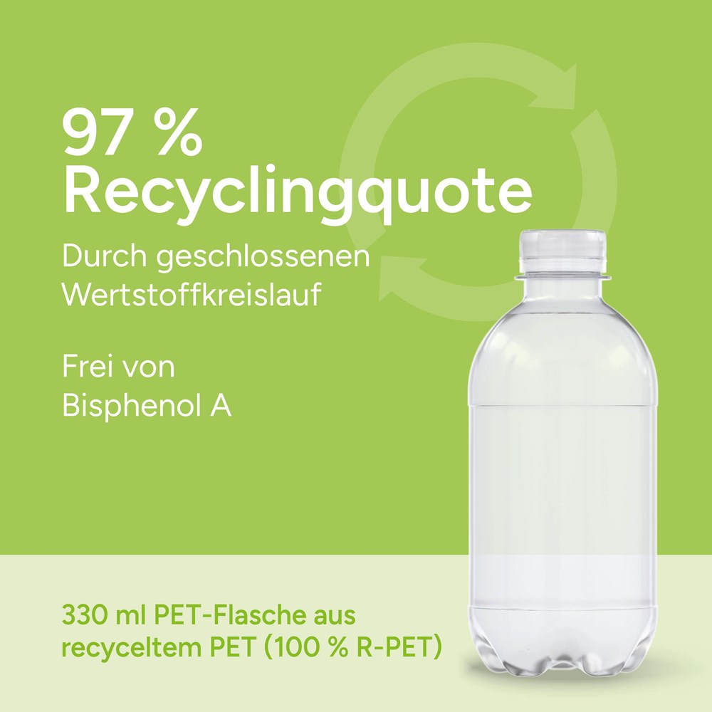 Wasser, 330 ml, spritzig