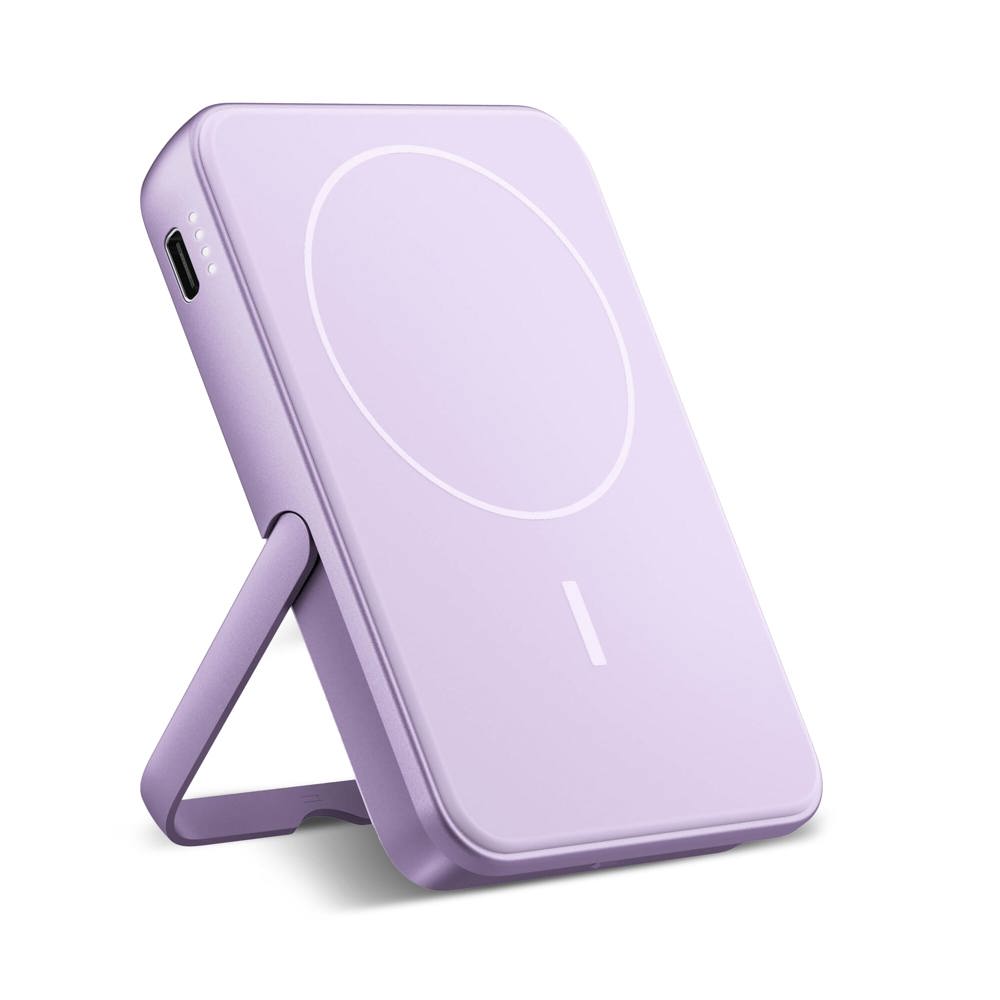2PBM5000| Fresh 'n Rebel Kompatibel mit MagSafe MagSafe Powerbank Kabellose 5000mAh - Lila