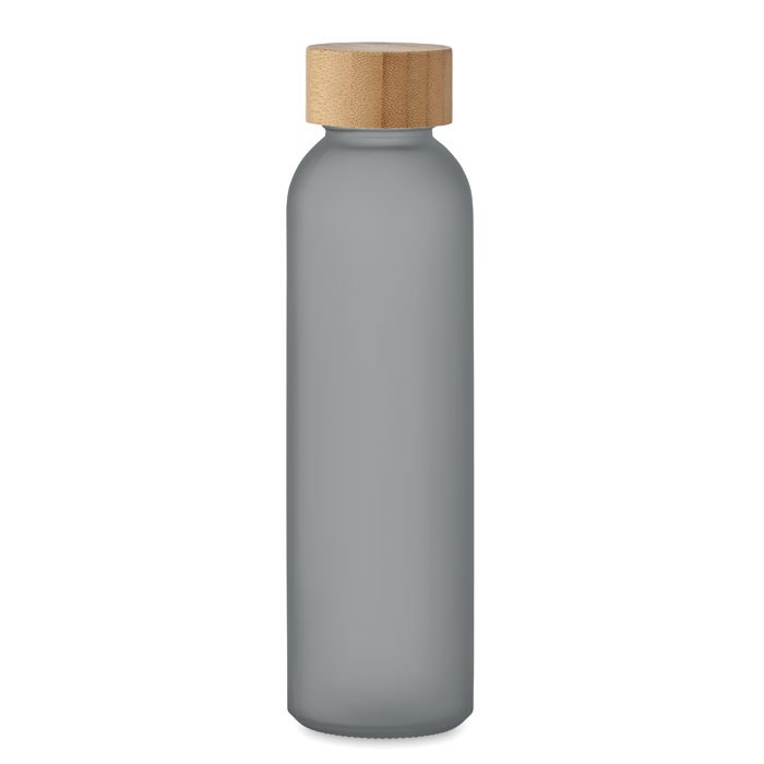 ABE - Glasflasche 500 ml - Transparent Grau