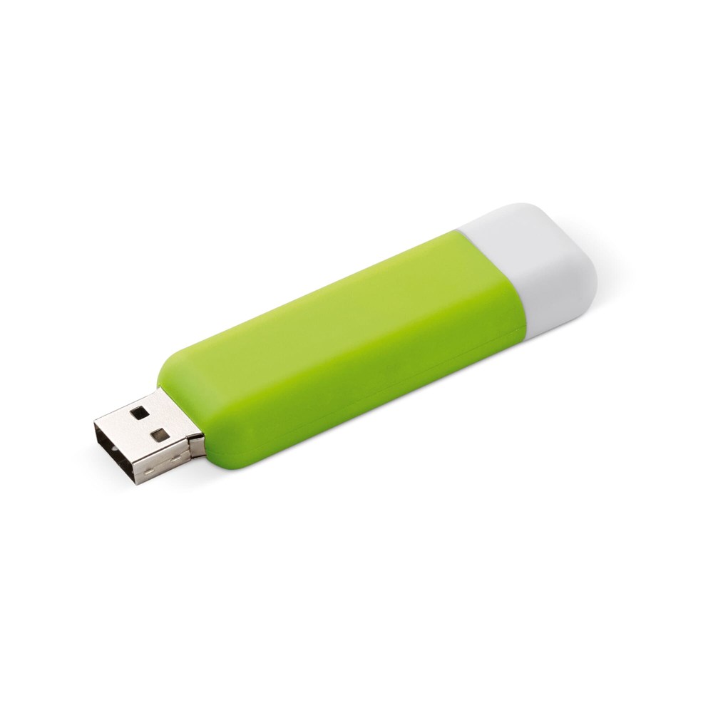 8GB USB-Stick Modular - Hellgrün / Weiss