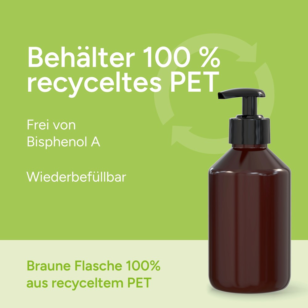 Hände-Desinfektionsgel (DIN EN 1500), 250 ml, Body Label (R-PET)