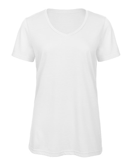 B&C BE INSPIRED - Women´s V-Neck Triblend T-Shirt