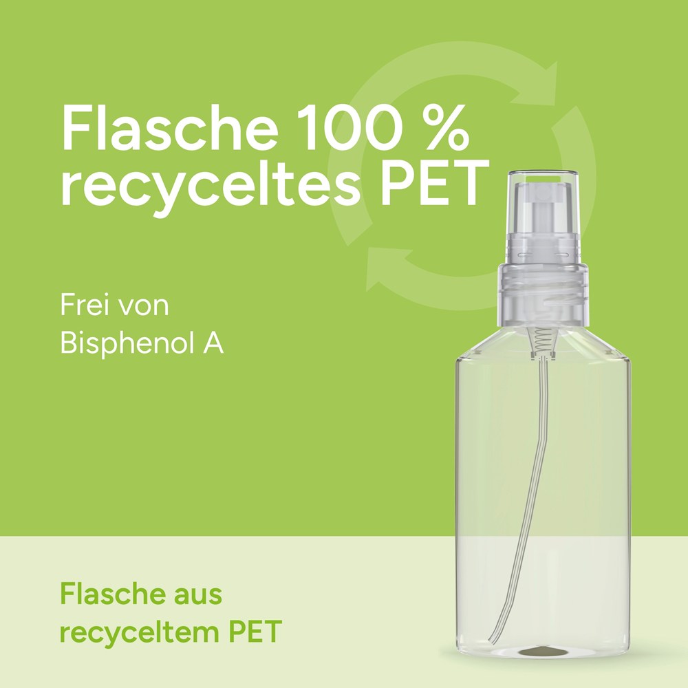 Hände-Desinfektionsspray (DIN EN 1500), 50 ml, Body Label (R-PET)