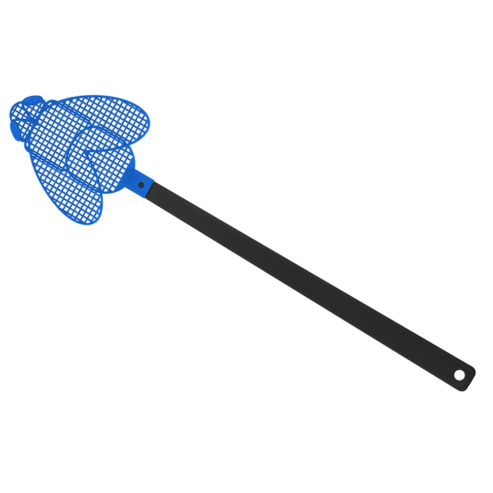 Fliegenklatsche "Brummi" - Schwarz/Blau
