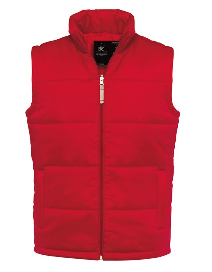 B&C COLLECTION - Men´s Bodywarmer - red