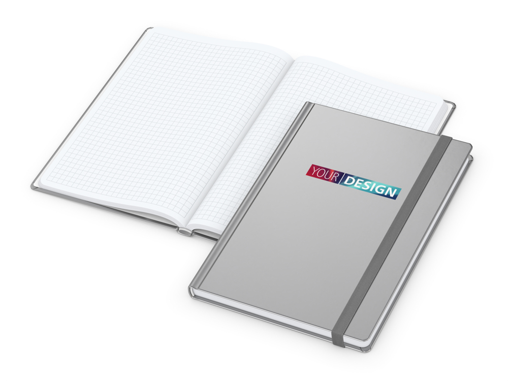 Notizbuch Easy-Book Comfort EXPRESS, silber