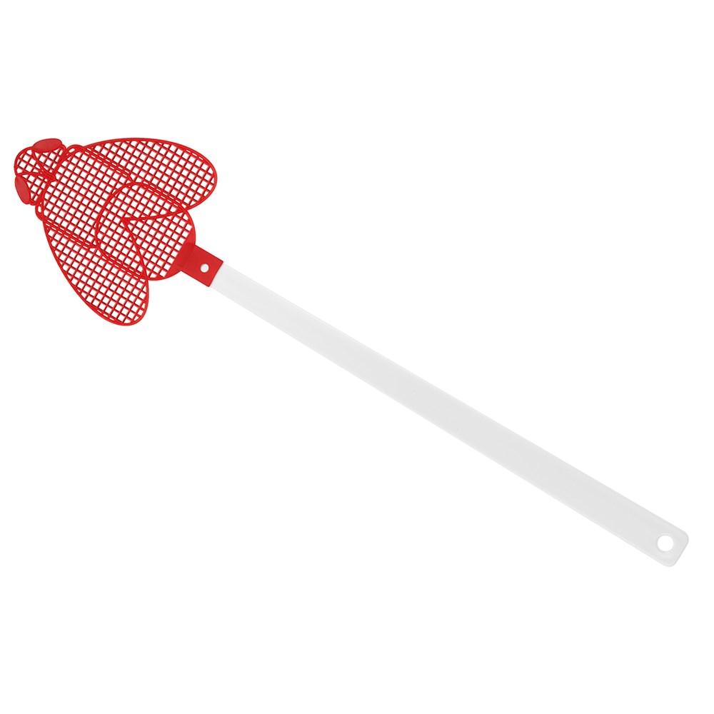 Fliegenklatsche "Brummi" - weiß/rot