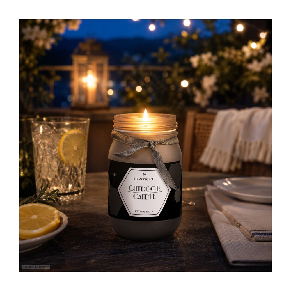 ROMOSCENT® Aromakerze Outdoor