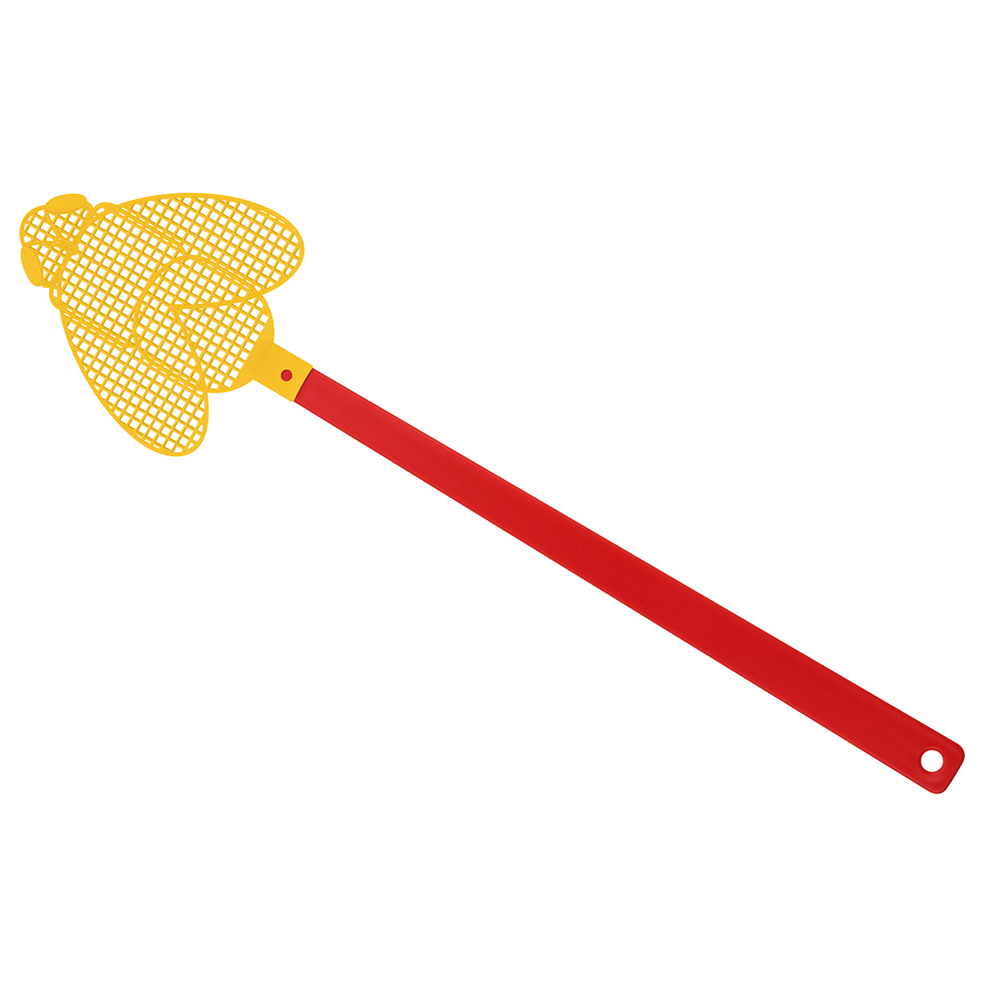 Fliegenklatsche "Brummi" - rot/gelb