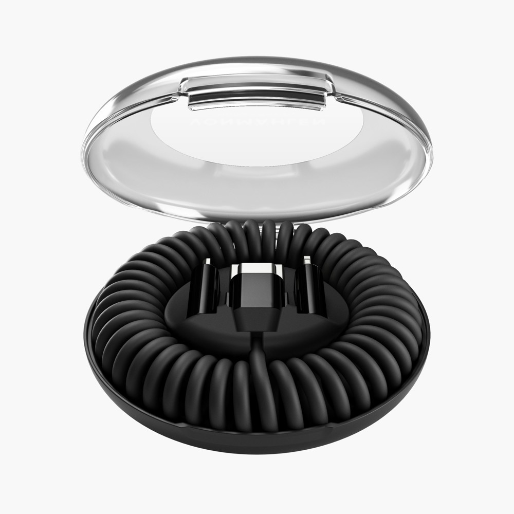 allroundo® eco - Das nachhaltige All-in-One Lade- und Datenkabel - Schwarz