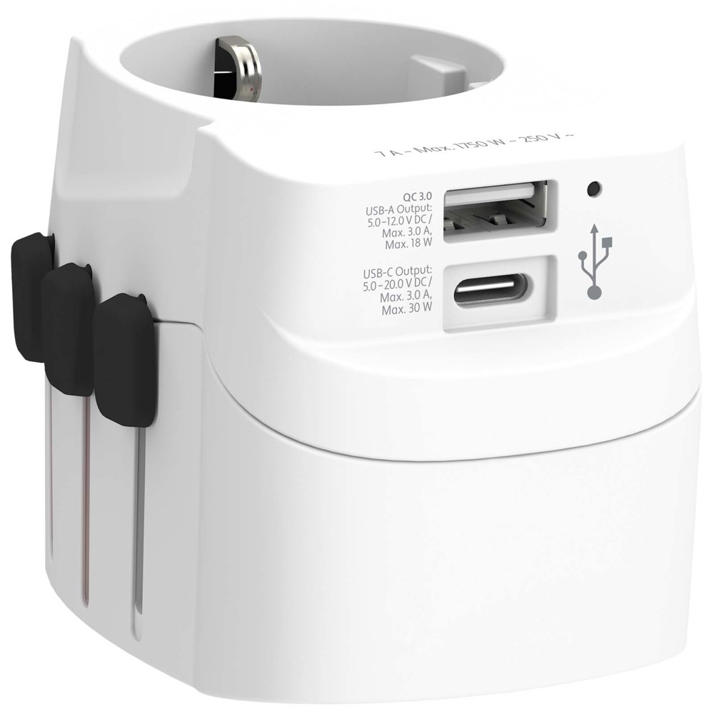 SKROSS® PRO Light USB AC30PD Reiseadapter