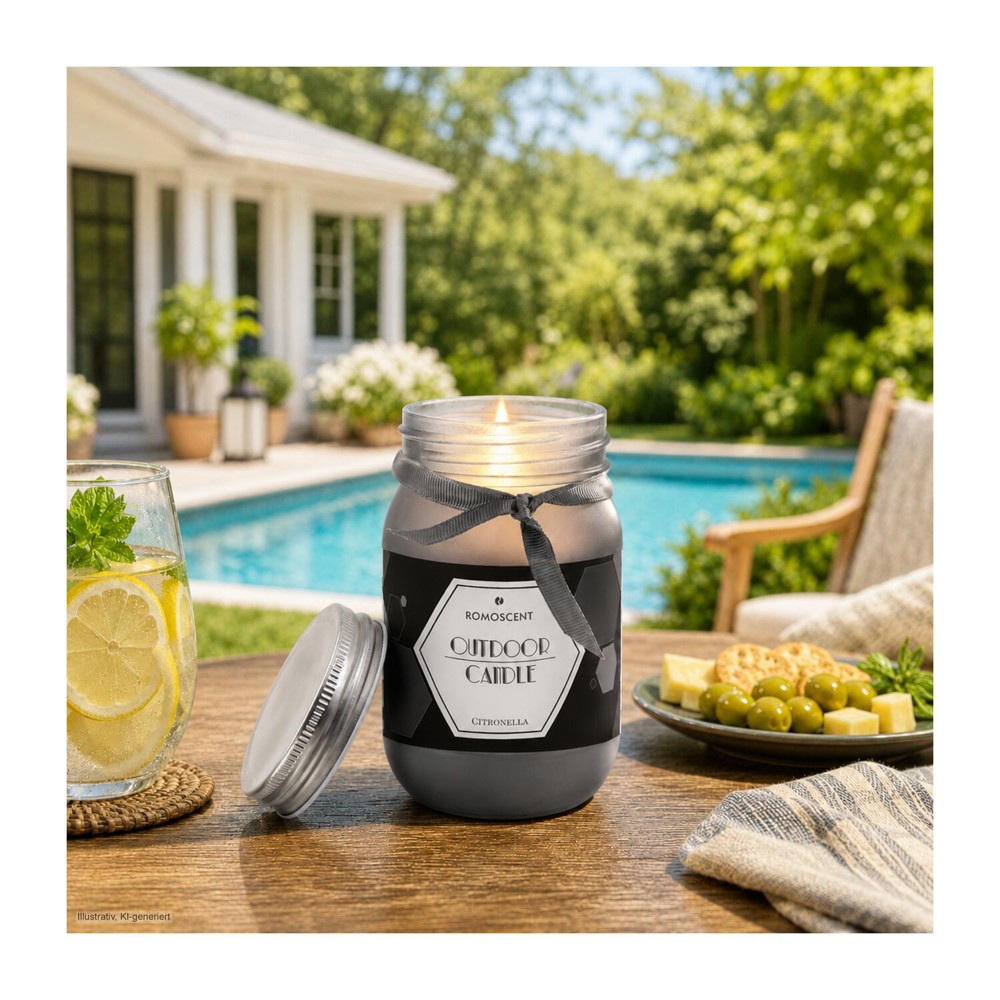ROMOSCENT® Aromakerze Outdoor