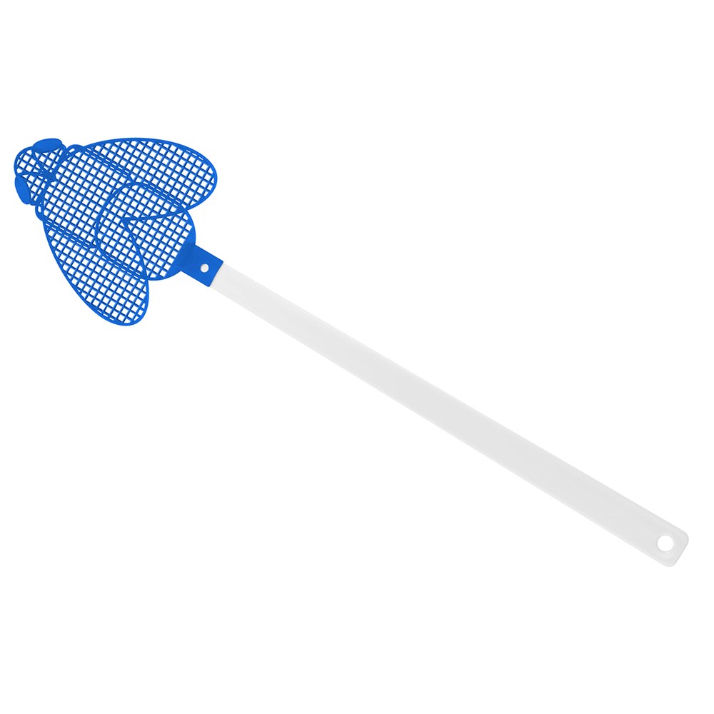 Fliegenklatsche "Brummi" - weiß/blau
