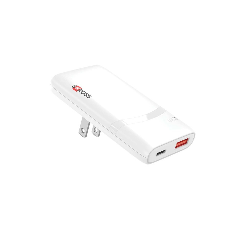 SKROSS® Klip Slim 65W Mehrfach-Ladegerät