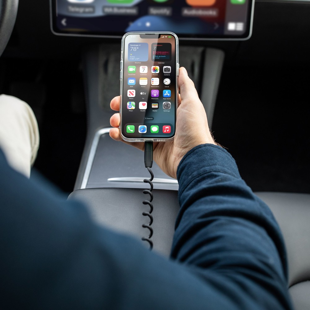 allroundo® eco - Das nachhaltige All-in-One Lade- und Datenkabel - Schwarz