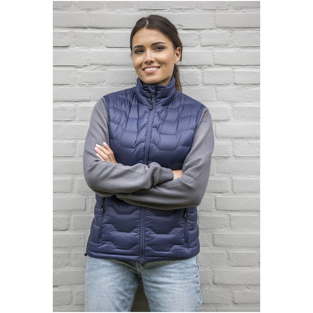 Petalite GRS isolierter Daunen-Bodywarmer für Damen aus recyceltem Material