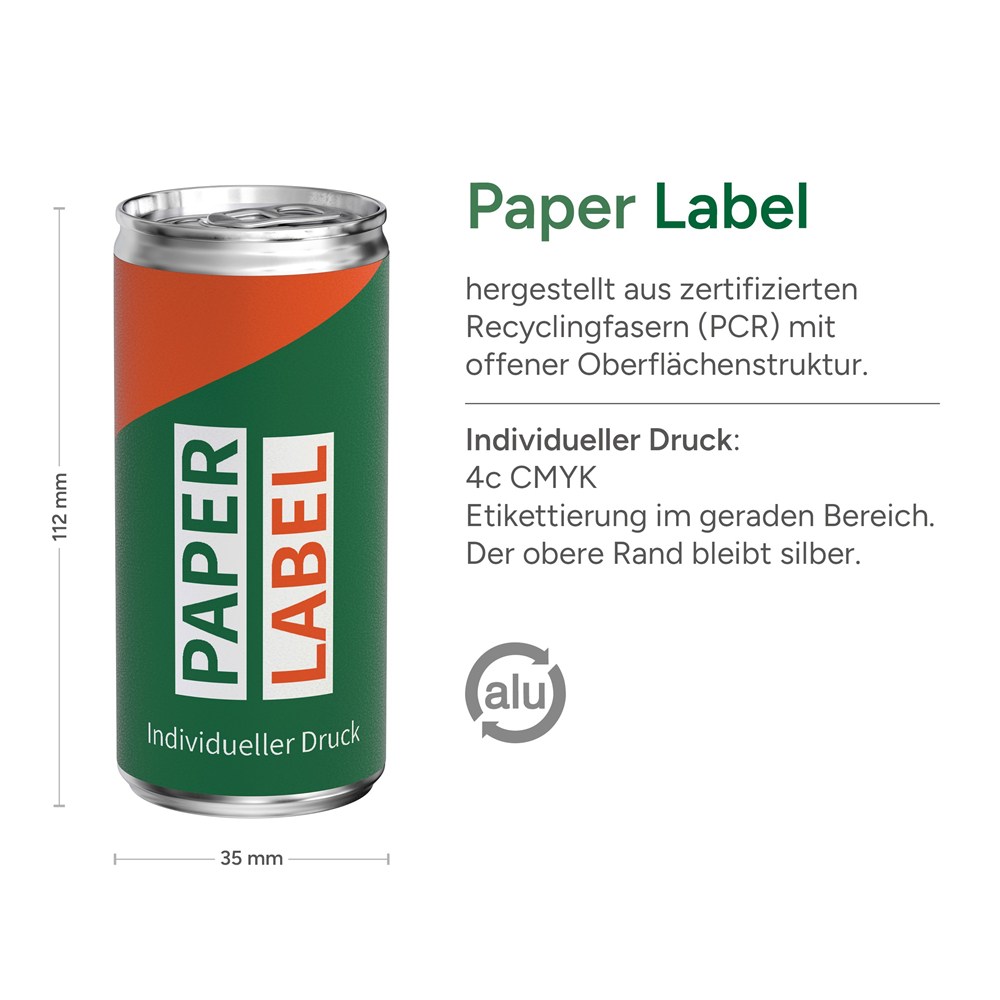 Orangensaft, Paper Label